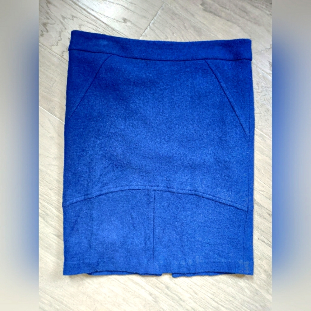 Royal Blue Skirt